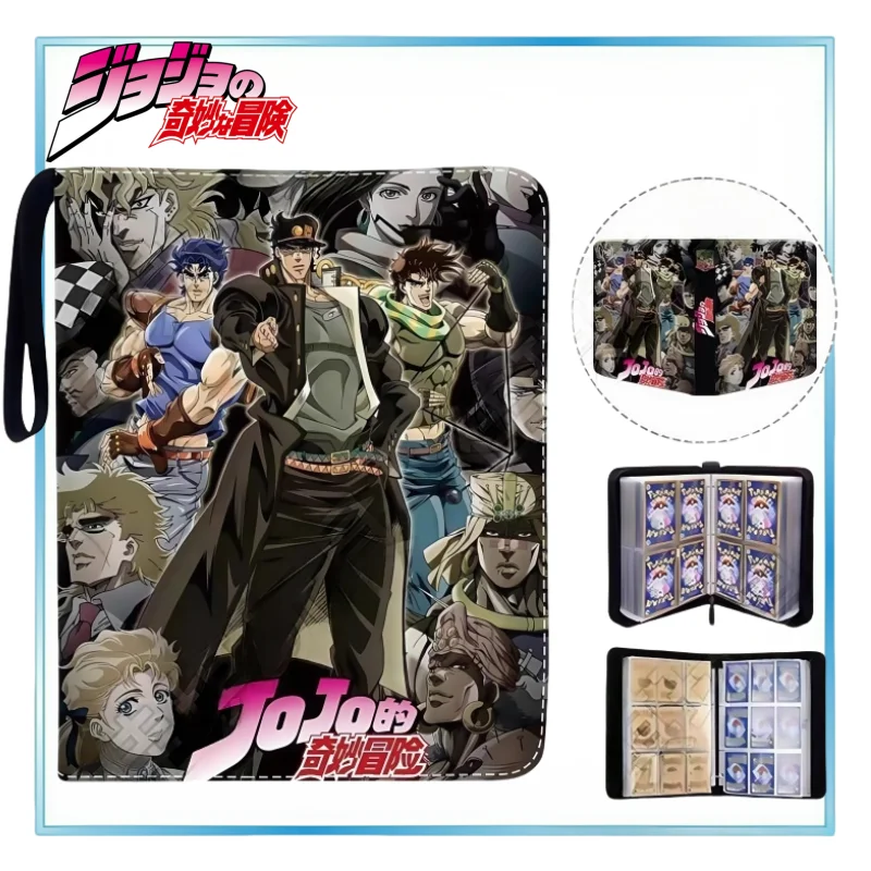 

JoJo's Bizarre Adventure Loose-leaf Collection Album 400/900pcs Card Photo Storage Book Large-capacity Anime Merchandise Gifts