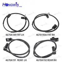 Sensor de velocidad de rueda delantera trasera LH RH ABS para Mitsubishi Pajero IV 4th V87 V88 V93 2006-2016 4670A189 4670A190 4670A191 4670A192