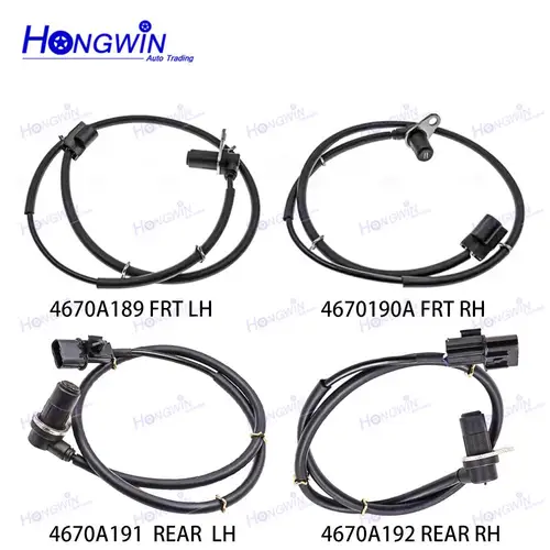 Imagen 1 del producto Sensor de velocidad de rueda delantera trasera LH RH ABS para Mitsubishi Pajero IV 4th V87 V88 V93 2006-2016 4670A189 4670A190 4670A191 4670A192