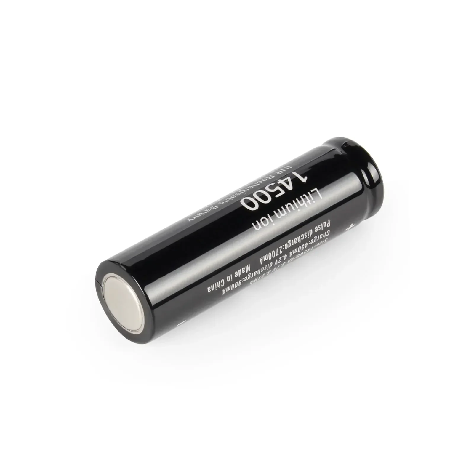 Soshine 4PC 14500 AA Li-ion Battery 3.7V 900mAh Rechargeable Battery Lithium Batteries 1000 Times for LED Flashlight Calculator - view 2