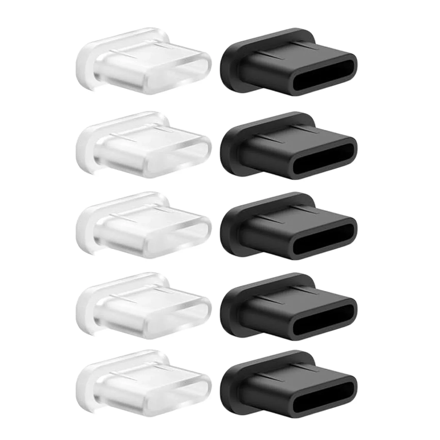 Silikon-Staubstecker Typ C Ladeanschluss-Schutz Stopper-Kappenabdeckung für iPhone 17 16 15 Pro Max Samsung Xiaomi Anti-Staub-Stecker