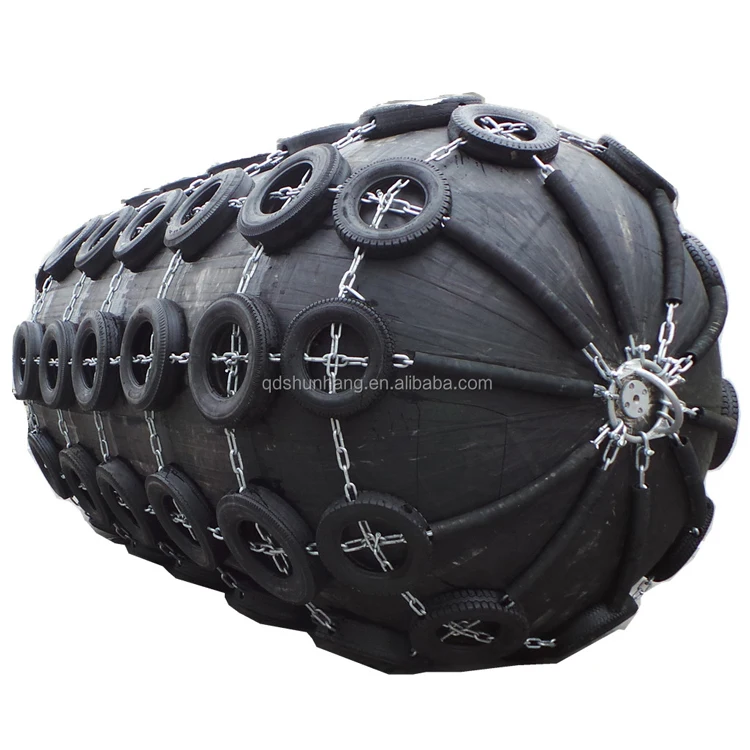 Floating Marine Pneumatic Boat Fender Ship to Dock Oil Tanker Rubber Fenders