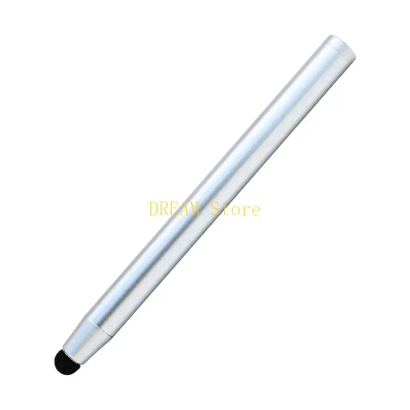 Capacitive Screen Drawing and Writing Pen with Passive Operation, Gentle Contact Tip and Straight Metal Body for Study Use Best
