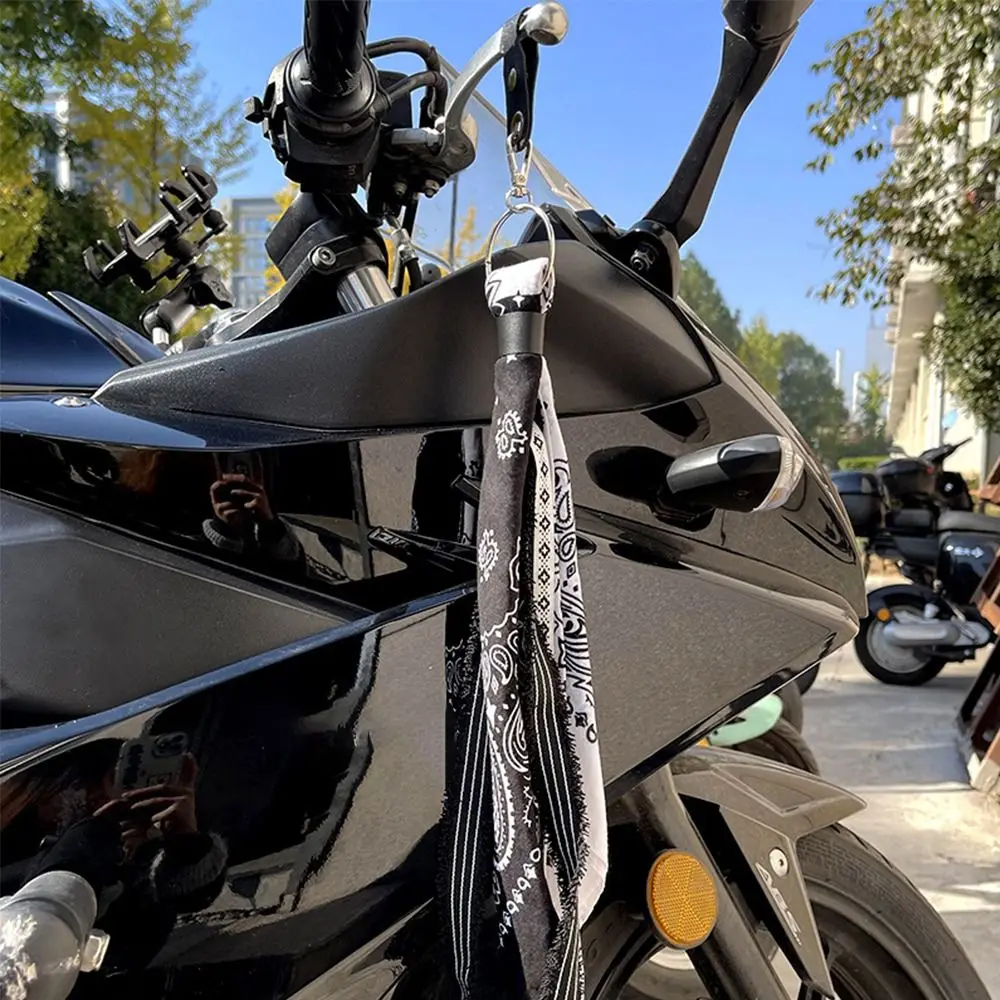Paisley Universal Hip-Hop Motorrad-Lenker-Dekoration Paisley Rock Punk Band Biker Kopftuch Taschen Hosen Schmuck – Detail 10
