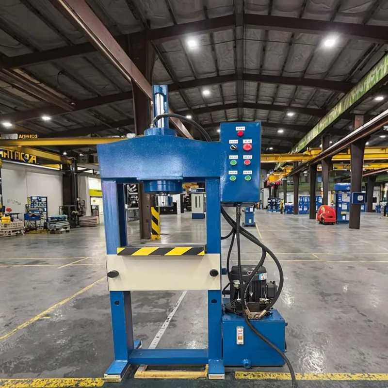 20 tons automatic small H-frame for machinery industry, gantry hydraulic press, stamping high-efficiency product generation