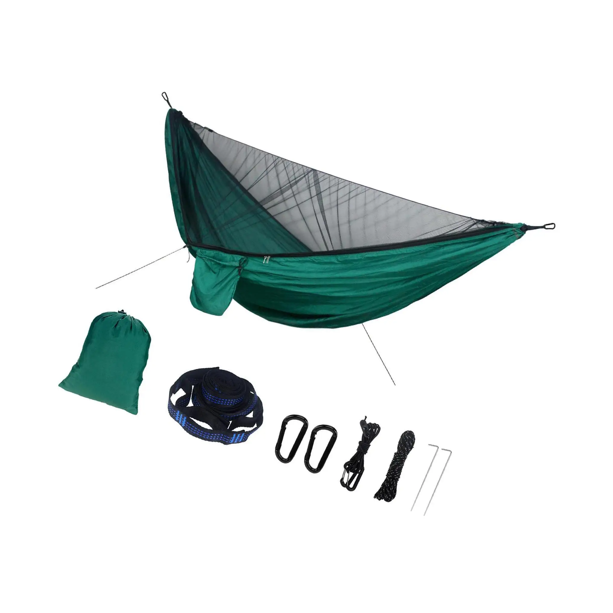 Camping Hammock with Net Netting Hanging Sleep Bed Swing