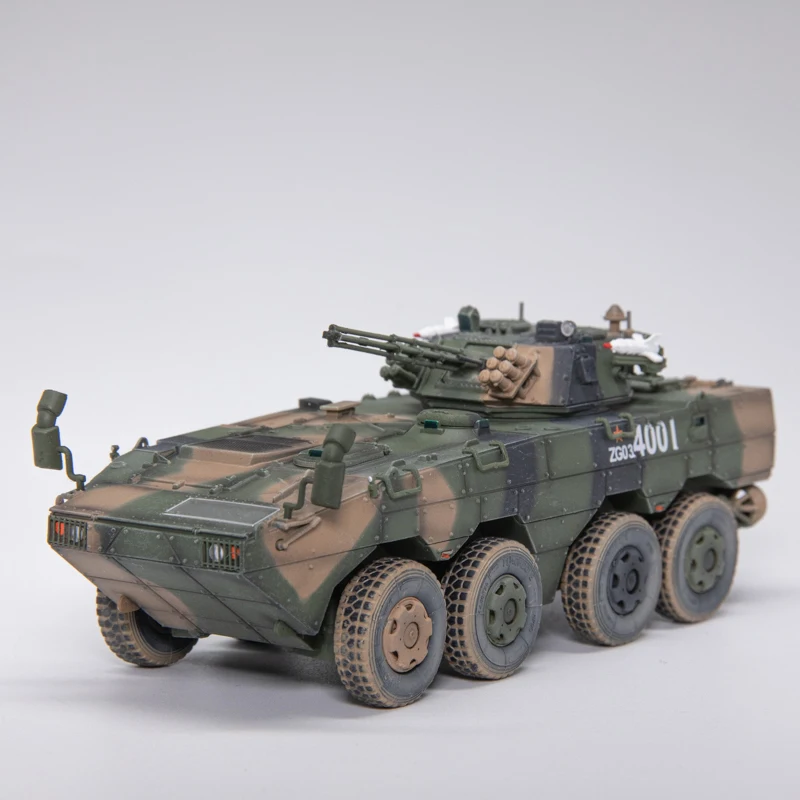 UNISTAR Maßstab 1:72 ZBL08 Infanterie-Kampffahrzeug mit Rädern, Typ 08, gepanzertes Fahrzeug, Simulation, Kunststoffmodell, Display, Sammlerstück