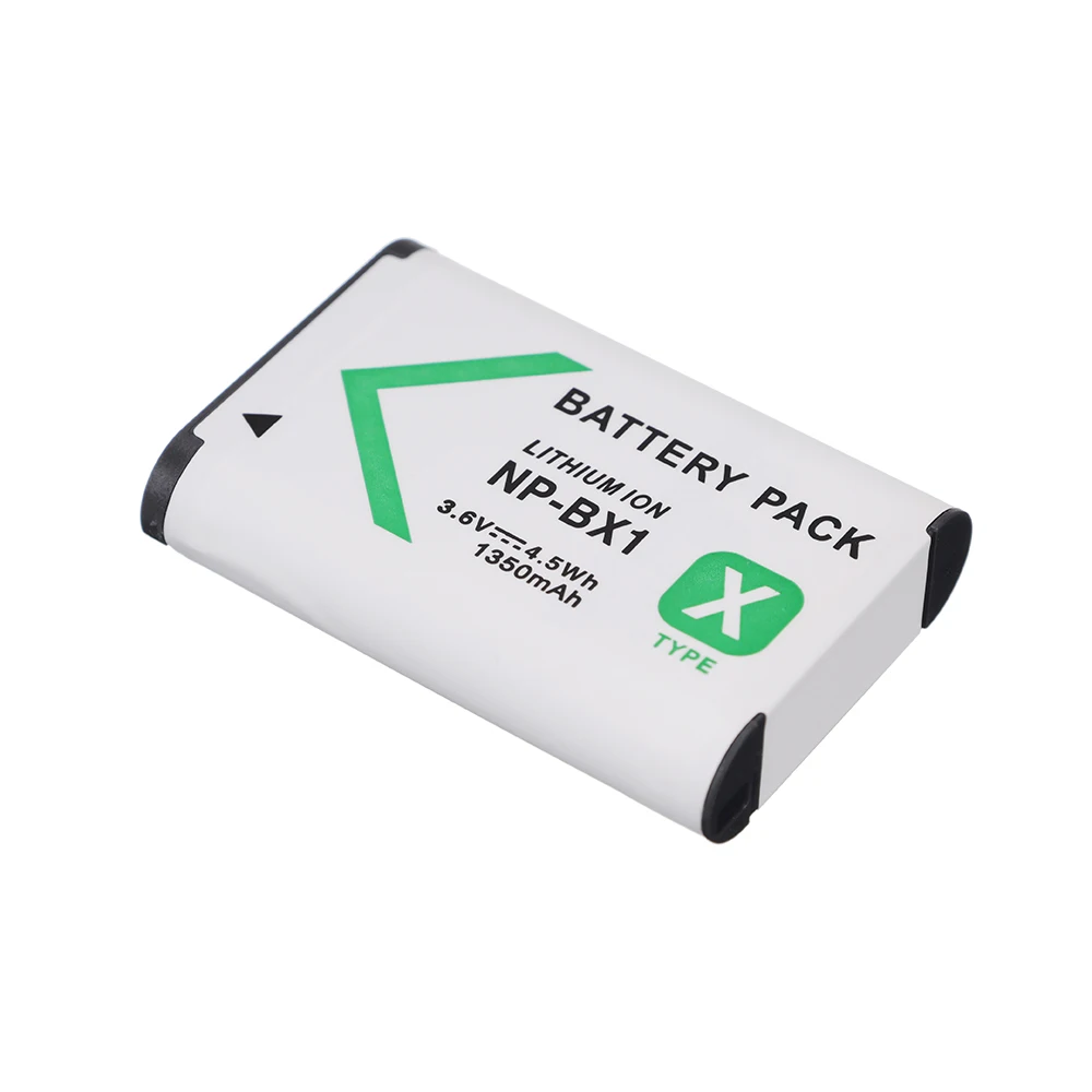 Nowa bateria 1350mAh NP-BX1 NP BX1 do Sony DSC RX1 RX100 M3 M2 RX1R GWP88 PJ240E AS15 WX350 WX300 HX300 HX400 + ładowarka USB