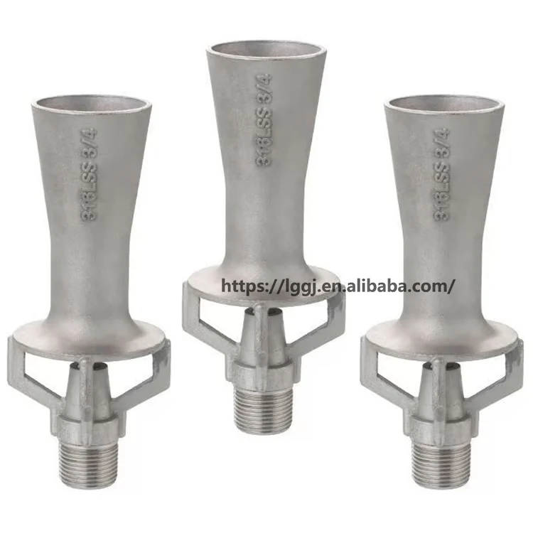 

1" Stainless Steel 316 Eductor Venturi Nozzle Epoxy Industrial Mixed Jet Venturi Nozzle Venturi Mixing Flow Eductor Spray Nozzle