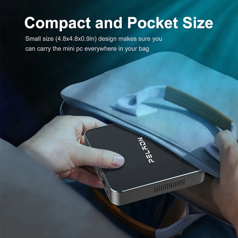 Imagem -04 - Mini Computador Desktop com Wi-fi de Banda Dupla Intel N5105 Uhd Graphics Windows 10pro Ddr4 8g e 256g