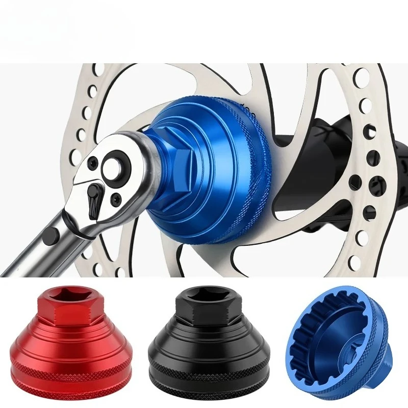 Disc Brake Centerlock Locking Ring Install Removal Tool Bike Bottom Bracket Repair Socket Wrench for