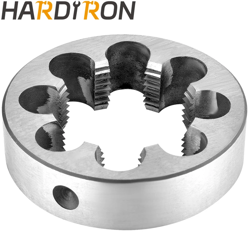 قوالب خيوط مستديرة من Hardiron Metric M42X3، M42 x 3.0 لخيط الآلة لليد اليمنى