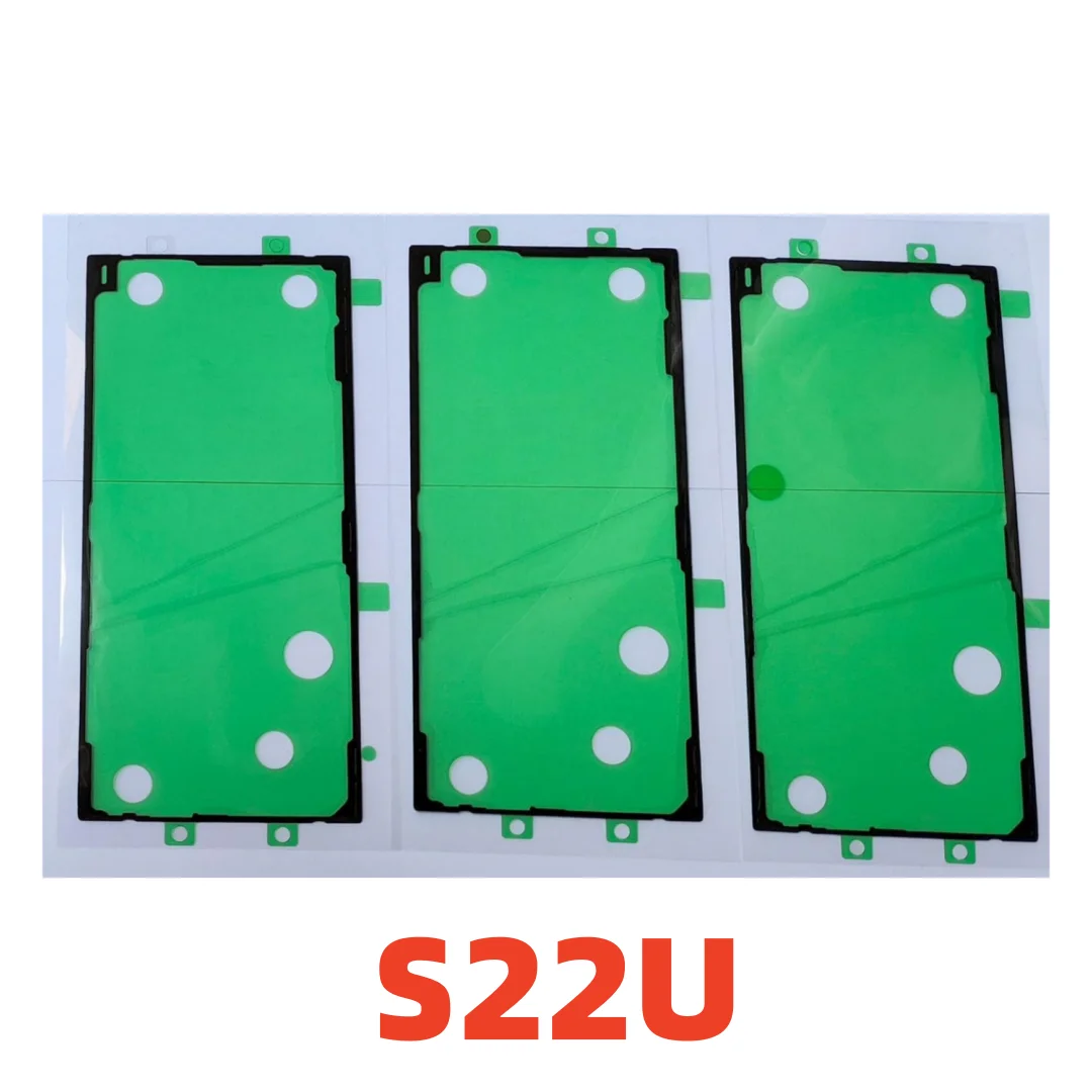

5pcs Back Battery Cover Sticker For Samsung Galaxy S21 S22 S20 S23 S24 S25 Plus Ultra FE Back Door Waterproof Tape Adhesive Glue