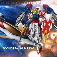 MOC Anime Gun Mobile Suit Wing zero Model Building Block Mechanical Figures Robot Toy Kid Gift Set 753Pcs