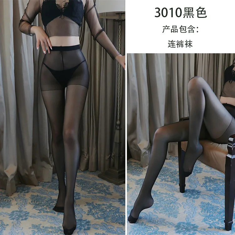

European and American Sexy Stockings and Pantyhose, Sexy Lingerie for Women, Adult Transparent Temptation Lace Dropshipping 3010