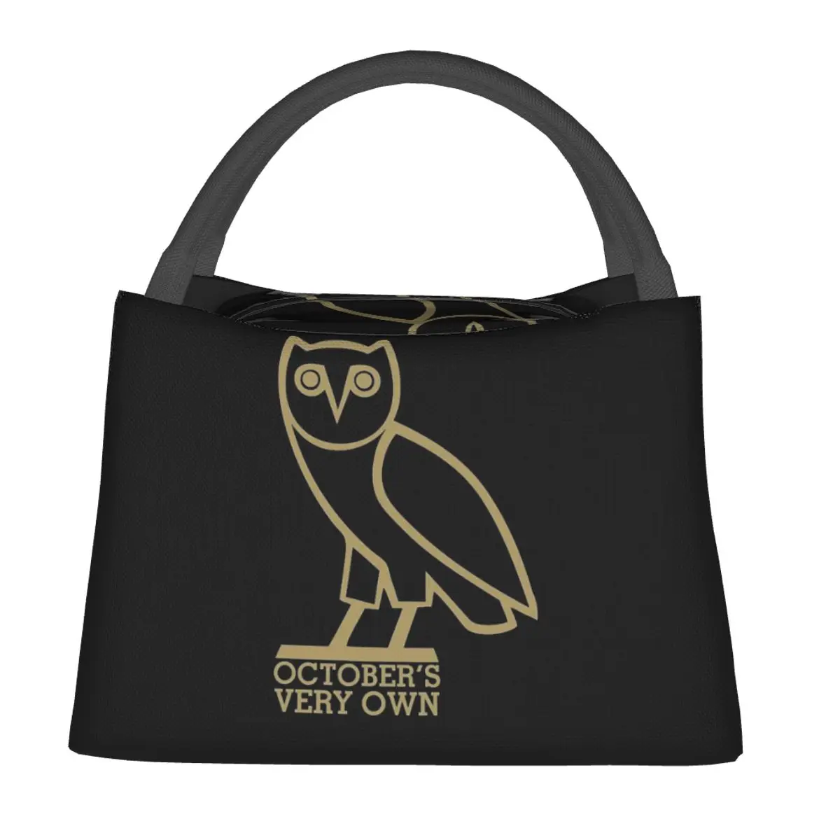 

Изолированная сумка для обеда October's Very Own Drake's Owl для женщин и детей, портативная термосумка для еды