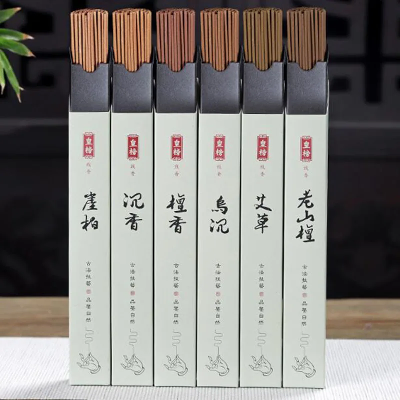 Natural Sandalwood Wuchen Stick Incense Buddha Incense Home Fragrance Household Smell Aroma Fragrance Product