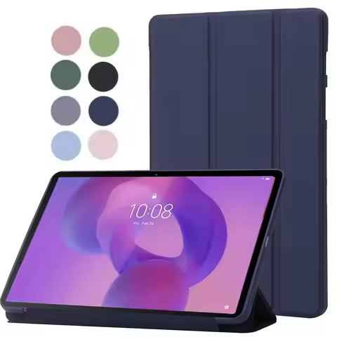 For Lenovo Idea Tab Pro 12.7 2025 Folding Stand Magnetic Soft Back Cover for Lenovo Xiaoxin Pad Pro 12.7 inch TB373FU 375FC Case