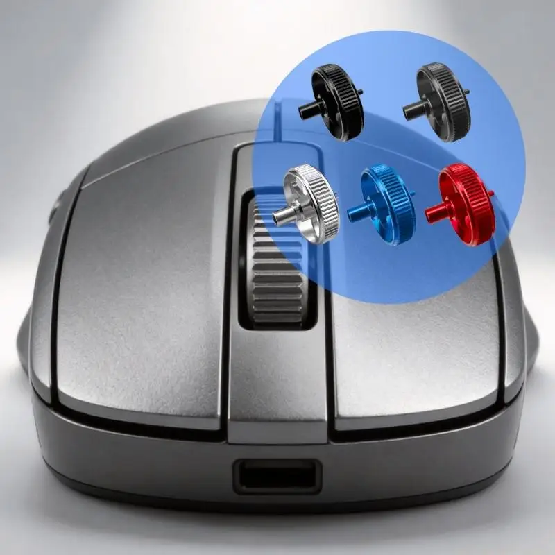 Metal Replacement Wheel for GPW 1-4 Worn Damaged Mouse Wheel Hardware