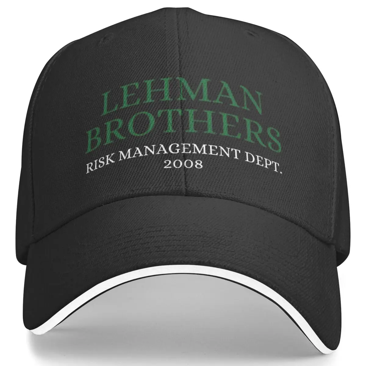 Lehman Brothers Risk Management Dept Casual Baseball Cap Sports Trucker Hat Summer Sun Female Male Street Style Snapback Cap