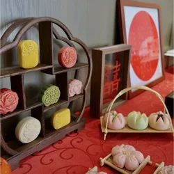 Chinese Tea Set Display Storage Holders Home Desktop Bogu Organization Racks Natural Chicken Wing Wood, Dessert Shelf, Low Price
