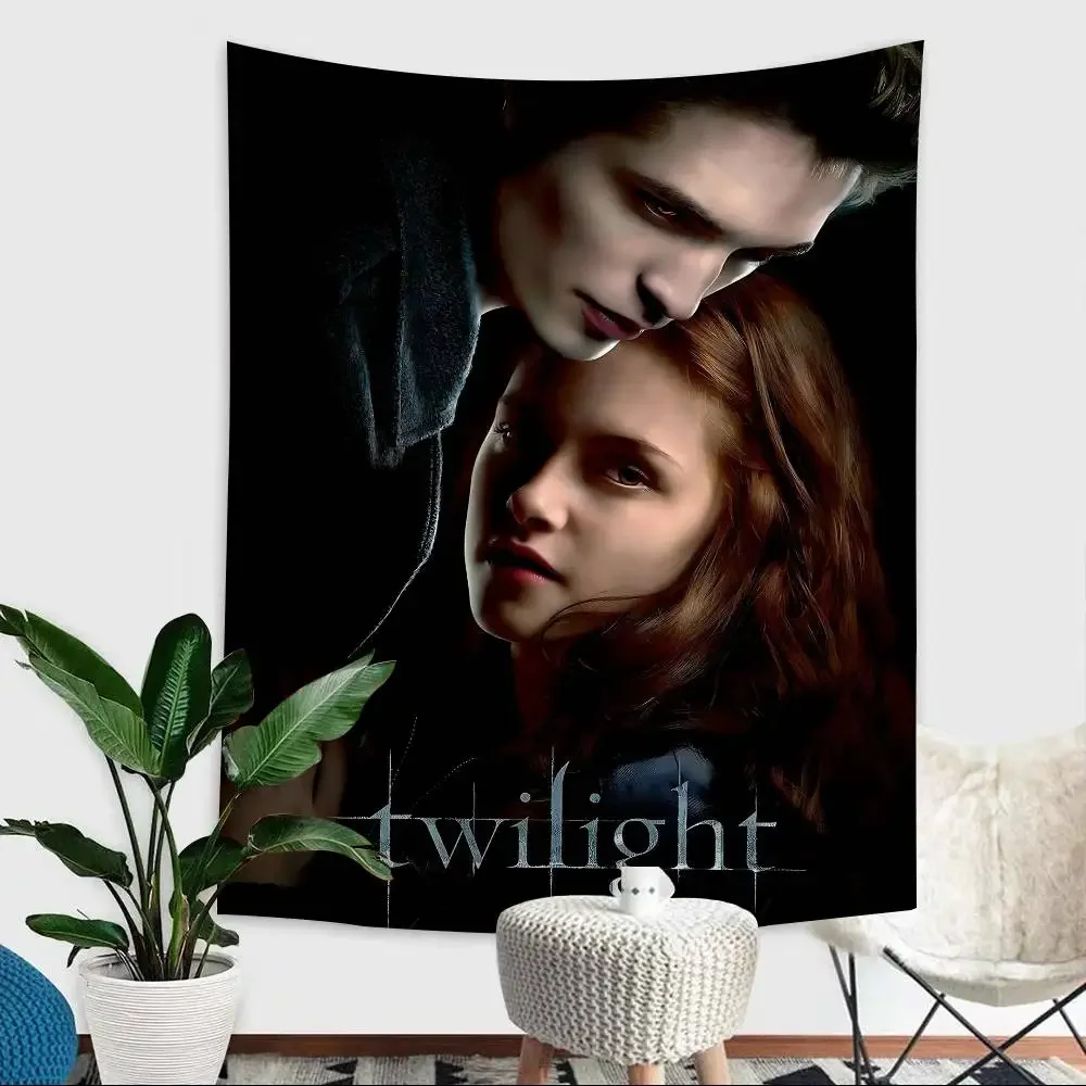 مصاص دماء الشفق الفيلم المطبوعة نسيج حائط كبير معلقة التارو الهبي جدار السجاد النوم ديكور فني للمنزل #3