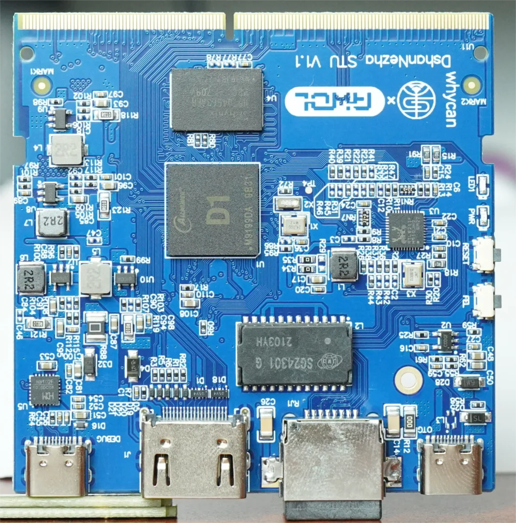 

DongshanNezhaSTU RISCV64 Allwinner D1-H Board Nezha 512MBDDR HDMI Gbit Network