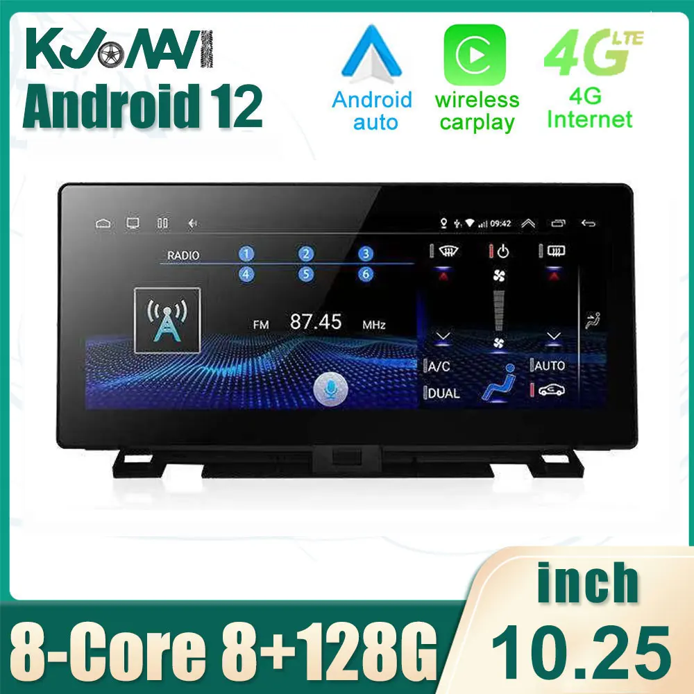 Android 12 Touch Screen For Lexus NX NX200 NX200T 300h 2014-2021 Car Accessories Multimedia Auto Carplay Monitors Player