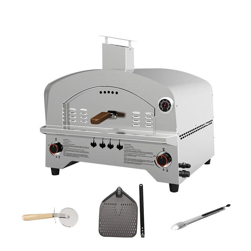 

Garden Kitchen Gas Pizza maker Stainless Steel Pizza Oven