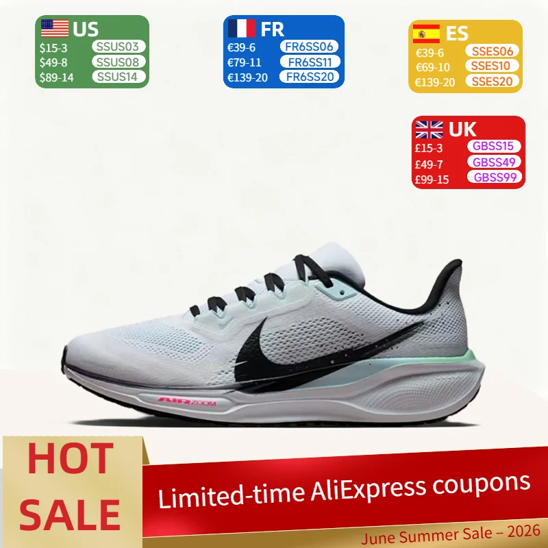 Nike Pegasus41 Scarpe da corsa sportive basse, comode, leggere e imbottite, alla moda e casual, per uomo IM6674-101