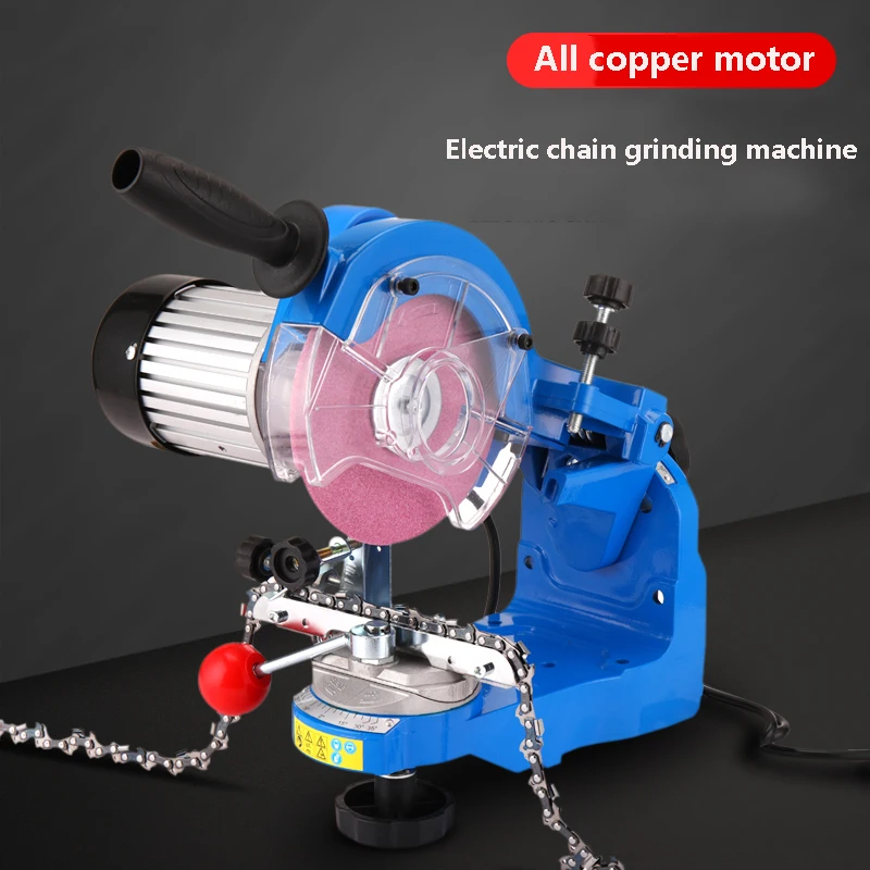 Electric Saw Chain Cutting Machine Blade Cutting Machine Chain Cutting Machine Grinding Chain Teeth Cutting Tool Chain Grinding