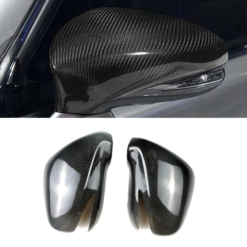 

1 Pair Side Rear View Mirror Cover Trim With Lighted Style Car Accessories For Lexus IS250 IS300 IS350 2006-2012