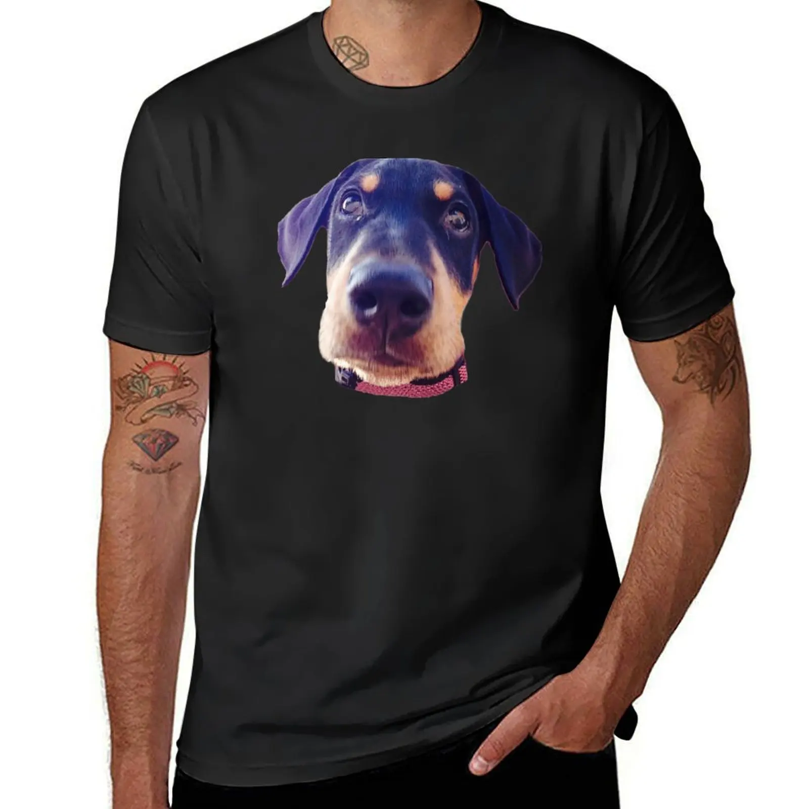 Doberman T-Shirt plus size tops new edition tops oversized t shirts for men