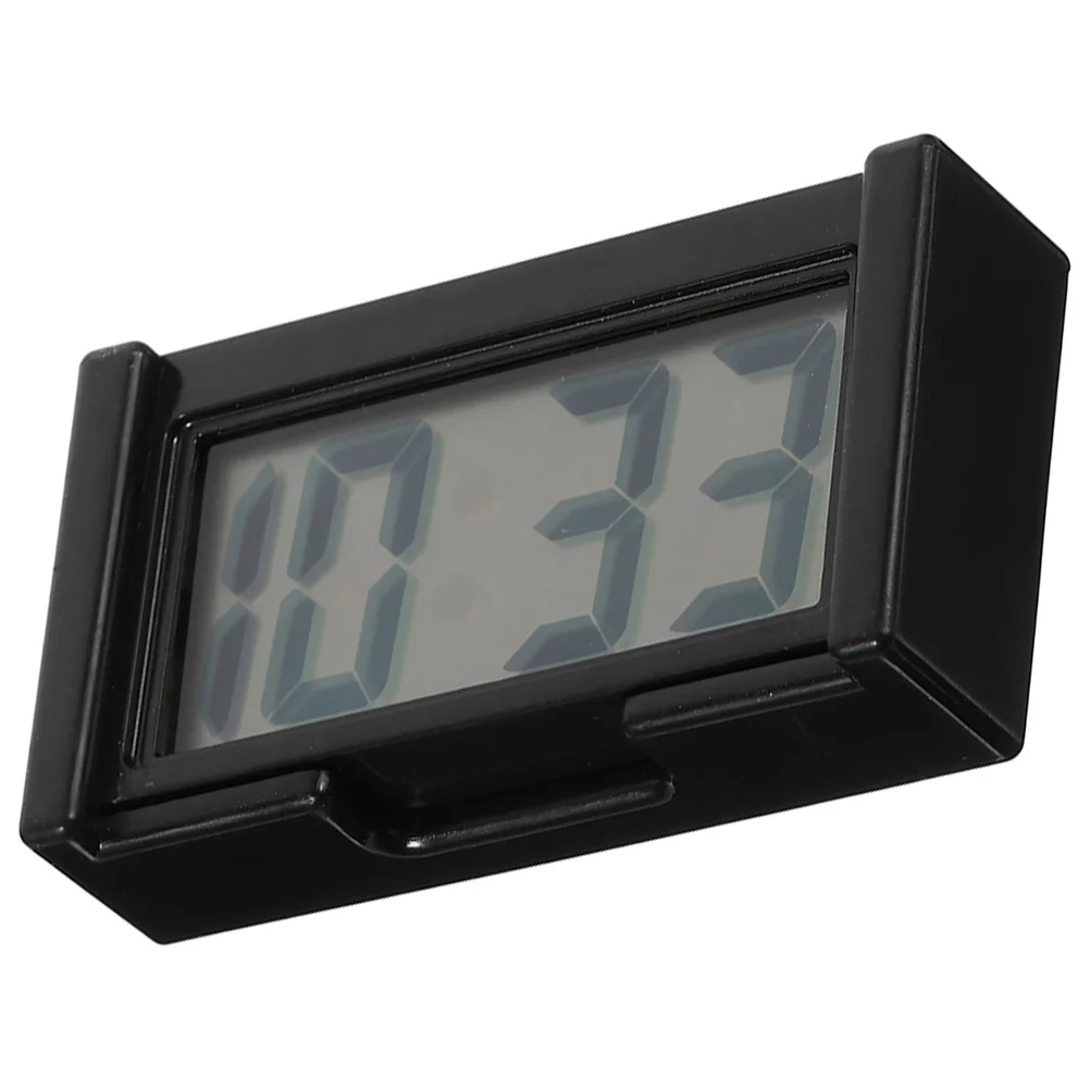 

Car Dashboard Plastic Mini Auto Large Digital Screen Easy Read Durable Quality Vehicle Car Clock Automobile Clock Gift Idea Horn
