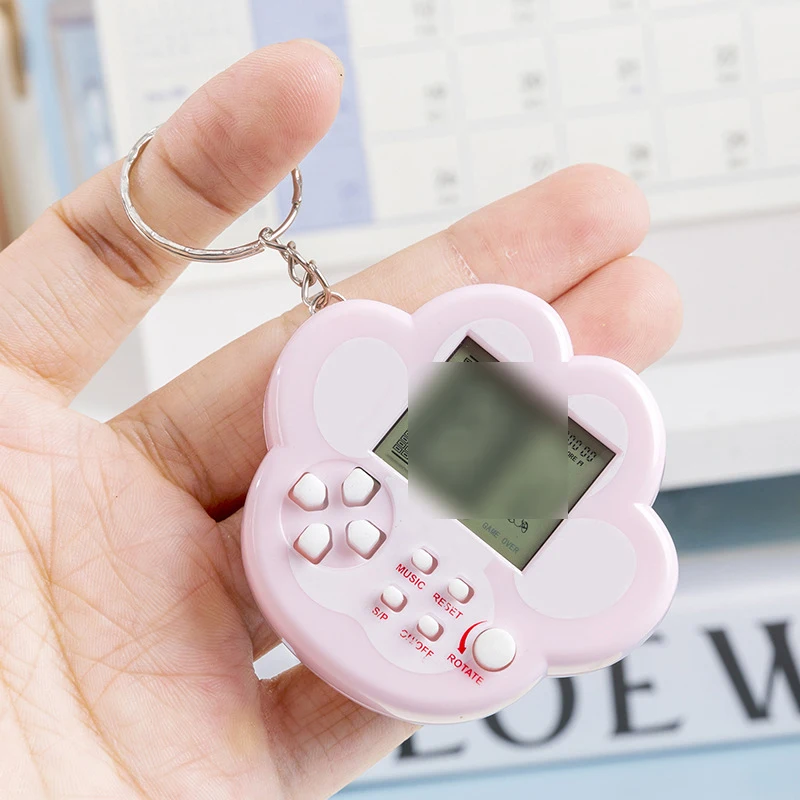 Novo bonito gato pata palma cubo máquina de jogo criativo máquina de jogo eletrônico 26 tipos de jogos alívio do estresse brinquedo presentes criativos