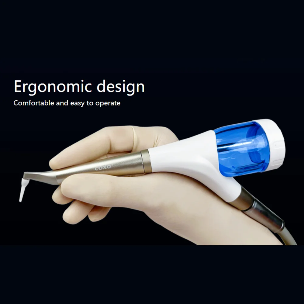 COXO CP-1 Air Flow Prophy Jet Dental Air Polierer Zahnaufhellung Werkzeug 2 Löcher 4 Löcher Zahnmedizin Zähne Polieren Hohe Effizienz – Detail 7