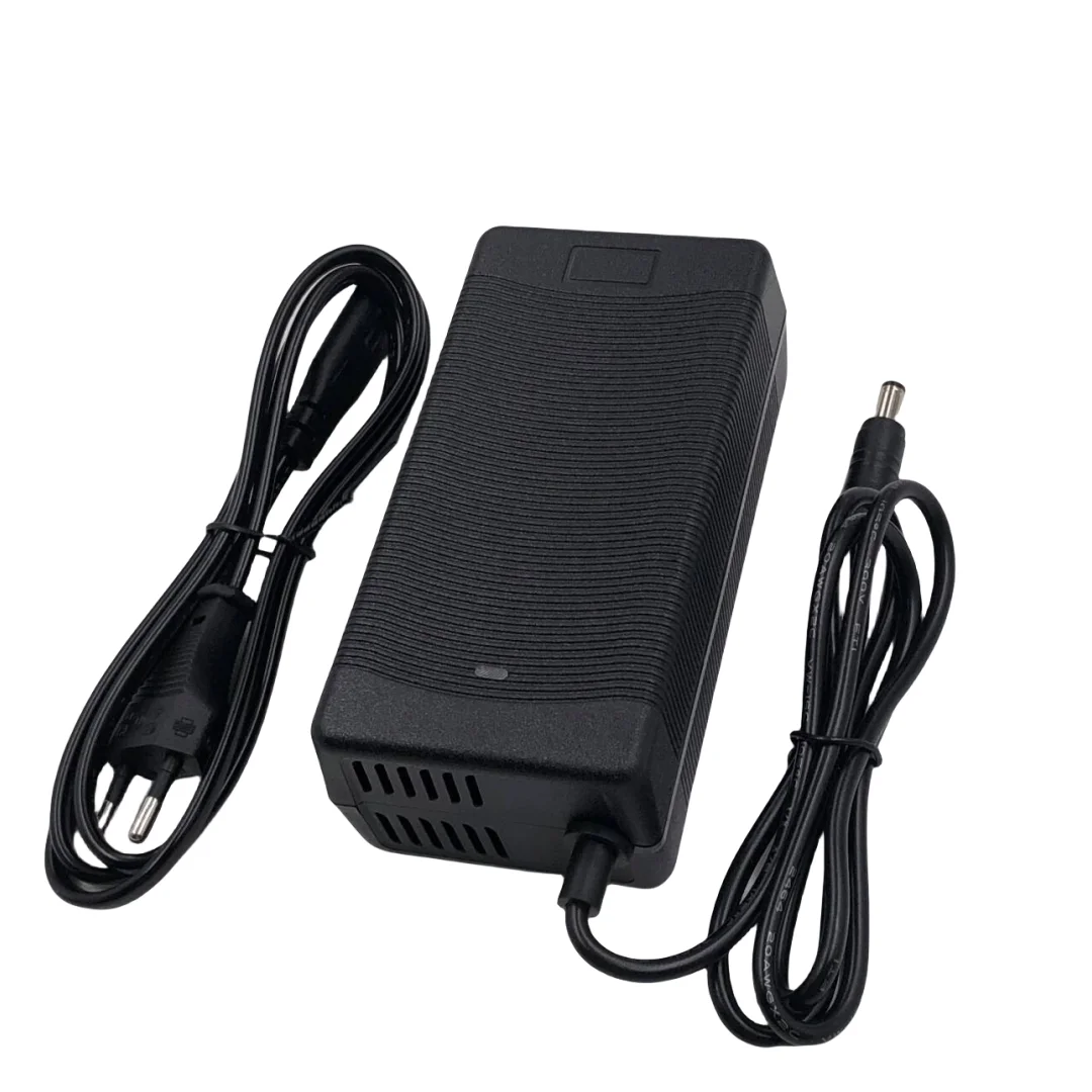 36V 37V Li-ion Battery Charger 3A Output 42V3A Charger for 36V DC5.5 Connector Lithium Battery  Fast charger with Cooling fan
