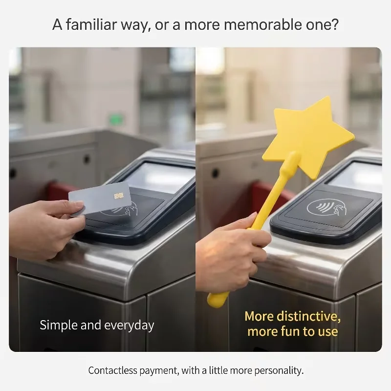 Debit Card Wand, Credit Card Wand Holder Tap to Pay, Wand Contactless Payment Holder for Various Card Payment Situations