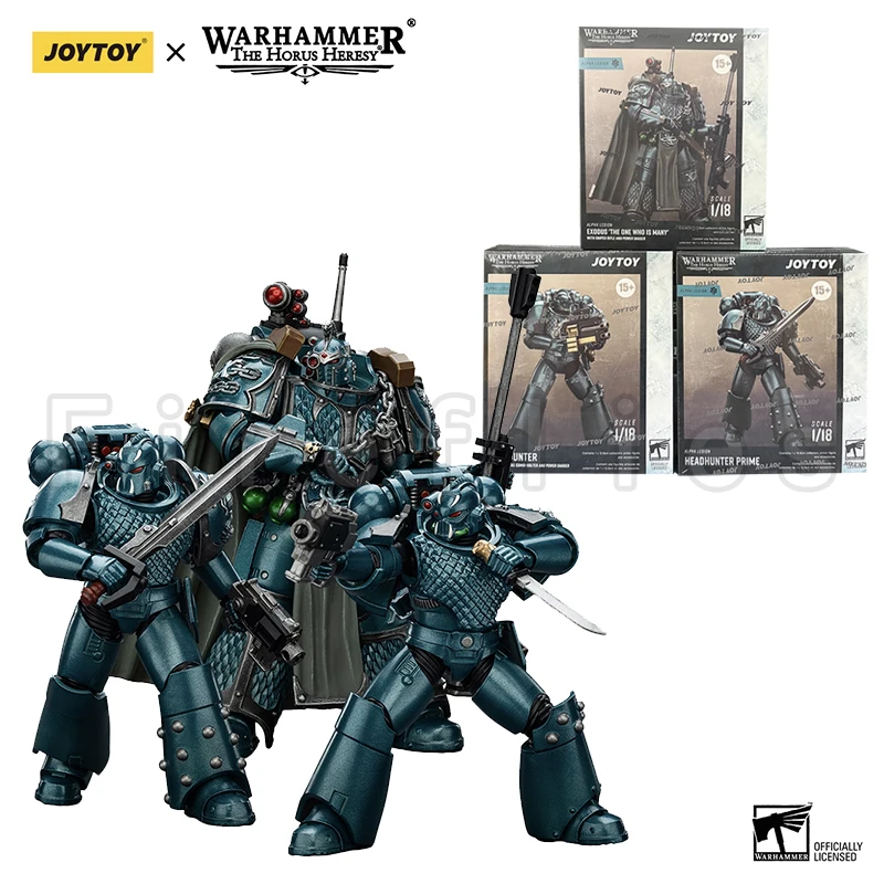 1/18 JOYTOY Action Figure De Horus Heresy Alpha Legion Exodus Headhunter Anime Model