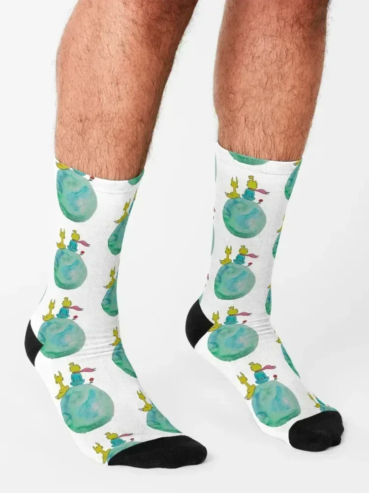 The little Prince Socks bright garter hiphop luxury valentine gift ideas Socks For Men Women's