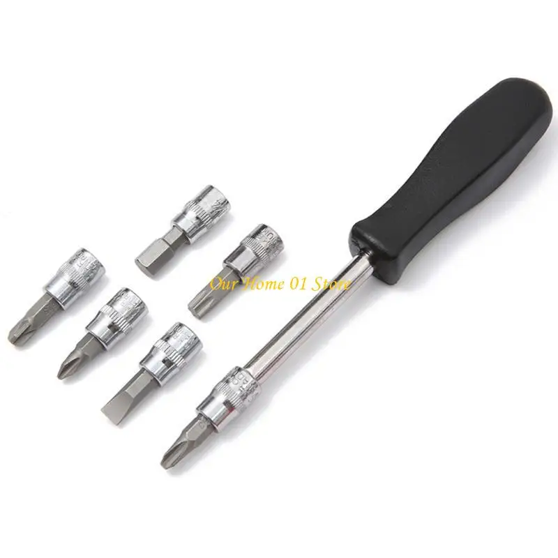M4YC 46 in 1 Strumento riparazione auto 1/4 pollici Strumento riparazione auto Strumento Torques Chiave