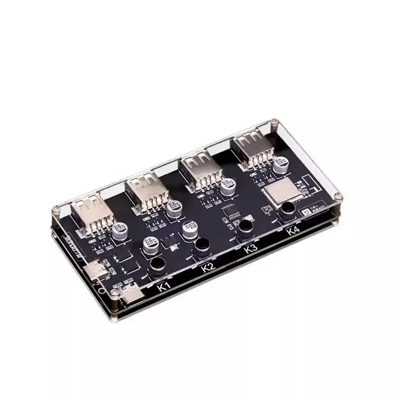 

A95Q-Bluetooth USB Hub 4-Way Smart Switch Timer Voice Control Converter USB Hub - 4-Way Wifi Requires Gateway