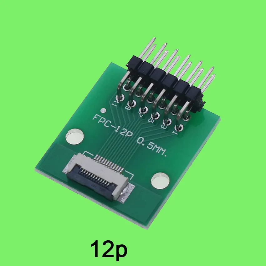 1PCS FPC/FFC adapter board 0.5mm to 2.54mm connector looper 6/8/10/12/20/24/26/30/34/40/50/60/80-pin flexible cable adapter boar
