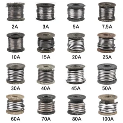 Fuse Wire Household Fuse 5A 10A 15A 20A 25A 30A 40A 60A Insurance Lead Wire Large Free Shipping