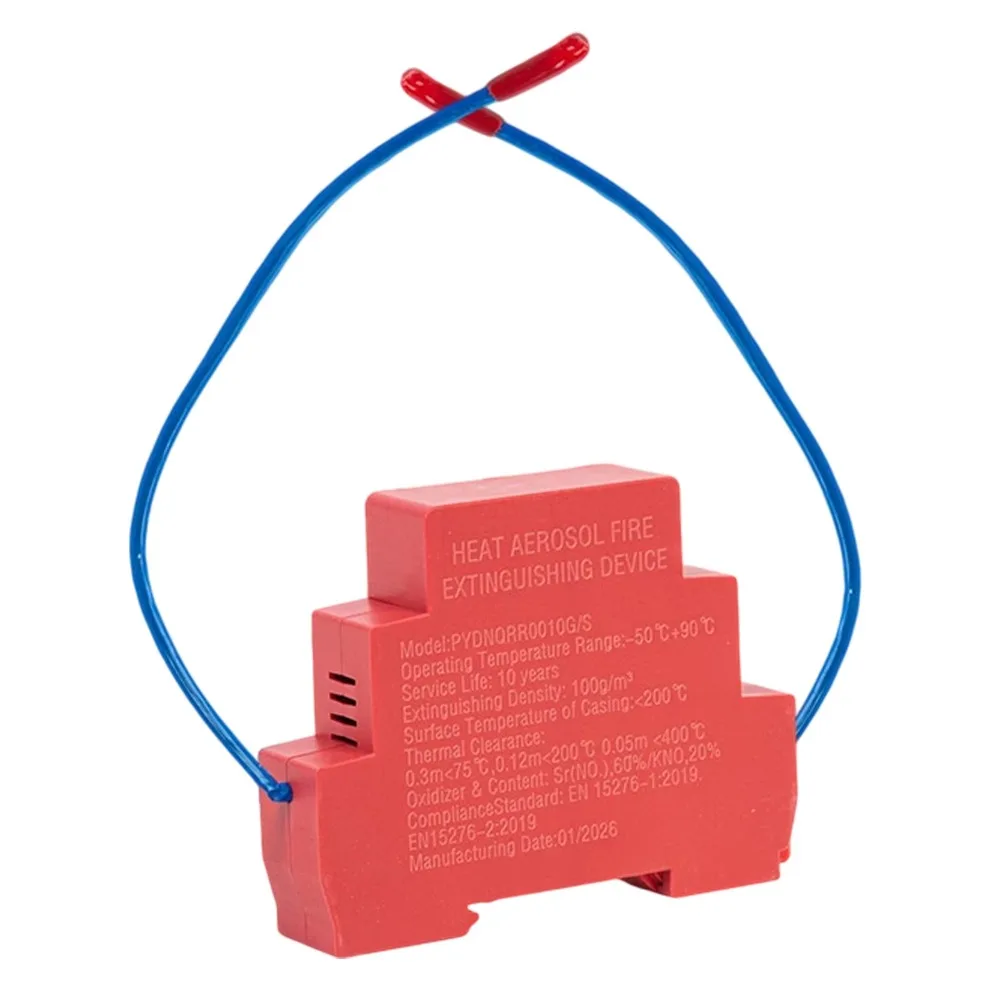 Safety Self-Activating Aerosol Automatic Hot Aerosol Fire Sticker Fire Suppression Compact Device Self-Activating Cabinet