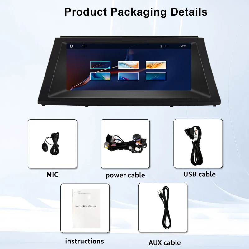 Factory Price 8.8 Touch Screen Display For BMW X5 E70 X6 E71 E72 CCC CIC Wireless Carplay Android Auto Car Multimedia Player BT