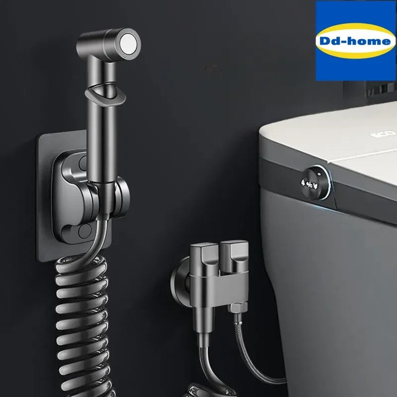 

Bidet Spray Set Water Jet High Pressure Handheld Bidet Sprayer Toilet Cleaning Hygienic Shower for Bathroom Accessories