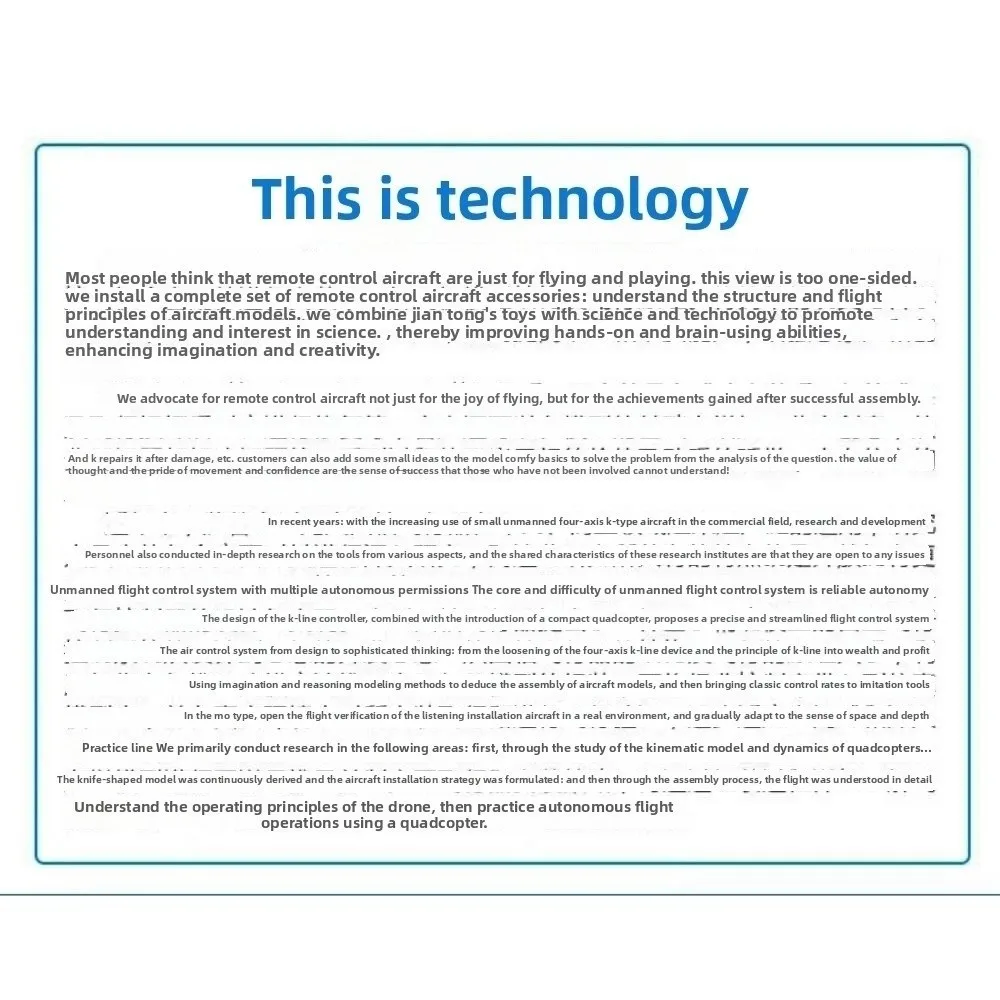 مجموعة كوادكوبتر تعليمية صغيرة يمكنك صنعها بنفسك مجموعة كاملة من الملحقات ذات شفرة حلزونية متعددة الأنماط #3