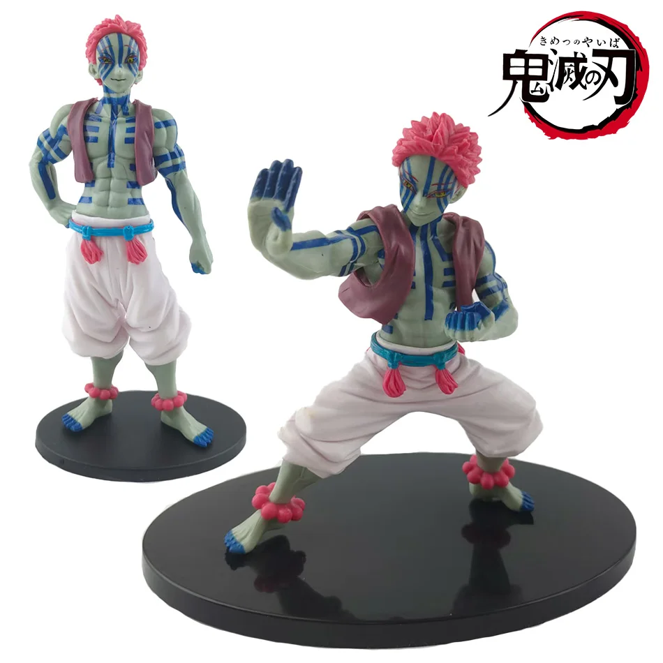 15 سنتيمتر أنيمي الشكل شيطان القاتل أرقام القاتل أكازا دمية تمثال المحارب عمل نموذج لجسم اللعب أنيمي نموذج الشكل سيارة دمية