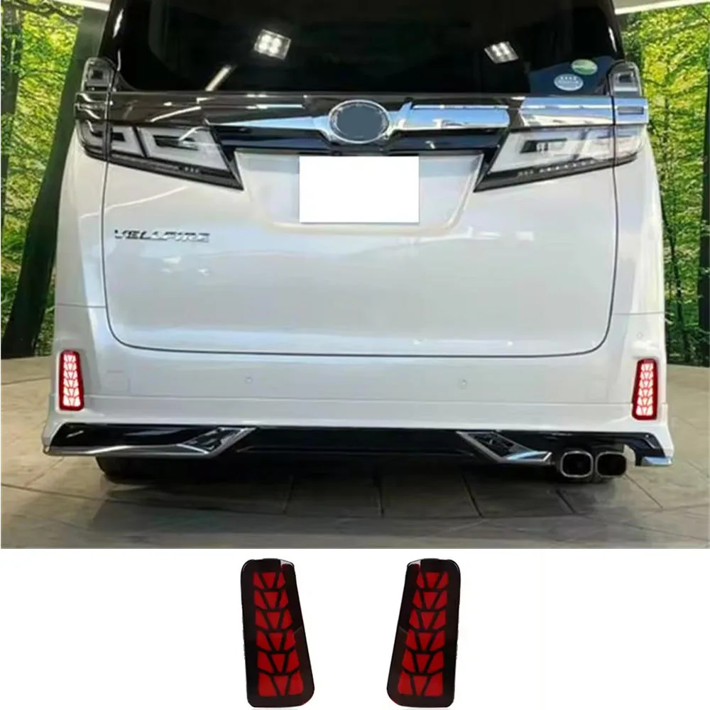 

Car Rear Bumper Light For Toyota Alphard Vellfire 30 series Reflector 2016 2017 2018 Multi-functions Rear Tail Light